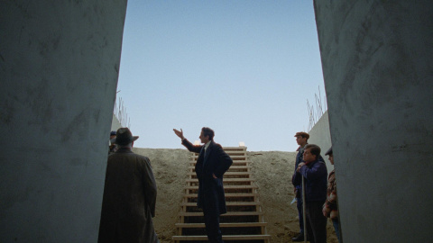 Una secuencia de la película 'The Brutalist'.