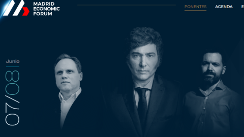 Imagen de la página web del Madrid Economic Forum. Imagen de la página web del Madrid Economic Forum.