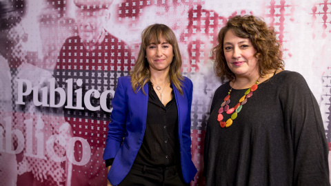 Ana Pardo de Vera, directora corporativa y de relaciones institucionales del diario, y Virginia Pérez Alonso, nueva directora de 'Público'. Ana Pardo de Vera, directora corporativa y de relaciones institucionales del diario, y Virginia Pérez Alonso, nueva directora de 'Público'.