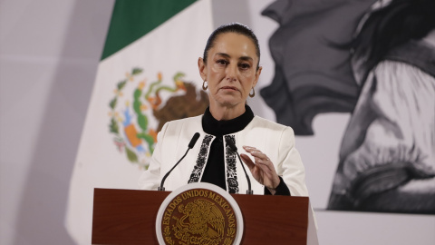 EuropaPress_6430771_02_january_2025_mexico_mexico_city_mexican_president_claudia_sheinbaum Imagen de archivo de la presidenta de México, Claudia Sheinbaum.Luis Barron/eyepix via ZUMA Pres / DPA02/1/2025 ONLY FOR USE IN SPAIN