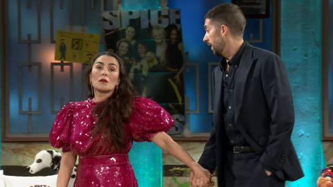 Candela Peña y David Broncano en 'La Revuelta'.