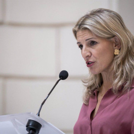 La vicepresidenta segunda y ministra de Trabajo y Economía Social, Yolanda Díaz, en una imagen de archivo.
