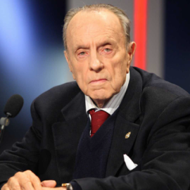 Manuel Fraga, exministro franquista fundador del PP y presidente de la Xunta entre 1989 y 2005.