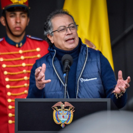 El presidente de Colombia, Gustavo Petro, foto de archivo.