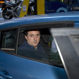 Gorka Villar, hijo del presidente de la Federación Española de Fútbol (RFEF), Ángel María Villar.- EFE