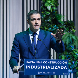 (Foto de ARCHIVO)El presidente del Gobierno, Pedro Sánchez, durante la presentación del Proyecto Estratégico para la Recuperación y Transformación Económica (Perte).